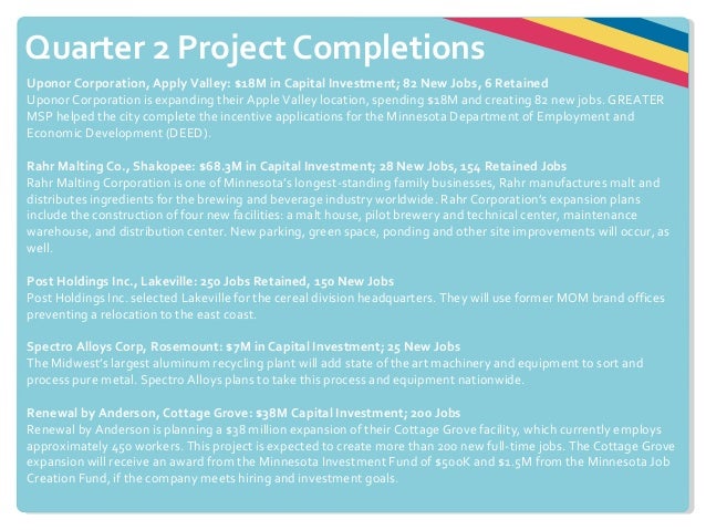 Greater Msp Regional Economic Updates Quarter 2 2015