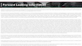 Forward Looking Information
This document contains forward-looking statements that reflect management’s current expectations related to matters such as future financial performance and operating results of the Company. Forward-looking statements are
provided for the purposes of providing information about Management’s current expectations and plans and allowing investors and others to get a better understanding of the Company’s financial position, results of operations and
operating environment. Readers are cautioned that such information may not be appropriate for other circumstances.
All statements other than statements of historical facts included in this document may constitute forward-looking statements, including but not limited to, statements concerning Management’s current expectations relating to possible
or assumed future prospects and results, the Company’s strategic goals and priorities, its actions and the results of those actions and the economic and business outlook for the Company. Often, but not always, forward-looking
statements can be identified by the use of forward-looking terminology such as “may”, “will”, “expect”, “intend”, “believe”, “estimate”, “plan”, “can”, “could”, “should”, “would”, “outlook”, “forecast”, “anticipate”, “aspire”, “foresee”,
“continue”, “ongoing” or the negative of these terms or variations of them or similar terminology. Forward-looking statements are based on the reasonable assumptions, estimates, analyses, beliefs and opinions of Management, made
in light of its experience and perception of trends, current conditions and expected developments, as well as other factors that Management believes to be relevant and reasonable at the date that such statements are made.
By their very nature, forward-looking statements require Management to make assumptions and are subject to inherent risks and uncertainties, which give rise to the possibility that the Company’s assumptions, estimates, analyses,
beliefs and opinions may not be correct and that the Company’s expectations and plans will not be achieved. Examples of Management’s beliefs, which may prove to be incorrect, include, but are not limited to, beliefs about the
effectiveness of certain performance measures, beliefs about current and future competitive conditions and the Company’s position in the competitive environment, beliefs about the Company’s core capabilities and beliefs regarding
the availability of sufficient liquidity to meet the Company’s contractual obligations. Although the Company believes that the forward-looking statements in this document are based on information, assumptions and beliefs that are
current, reasonable and complete, these statements are necessarily subject to a number of factors that could cause actual results to differ materially from Management’s expectations and plans as set forth in such forward-looking
statements. Some of the factors, many of which are beyond the Company’s control and the effects of which can be difficult to predict, include: (a) credit, market, currency, operational, liquidity and funding risks, including changes in
economic conditions, interest rates or tax rates; (b) the ability of the Company to attract and retain high quality employees for all of its businesses, Dealers, Canadian Tire Petroleum retailers and Mark’s and FGL Sports franchisees, as
well as the Company’s financial arrangements with such parties; (c) the growth of certain business categories and market segments and the willingness of customers to shop at its stores or acquire its financial products and services; (d)
the Company’s margins and sales and those of its competitors; (e) the changing consumer preferences toward eCommerce, online retailing and the introduction of new technologies; (f) risks and uncertainties relating to information
management, technology, cyber threats, property management and development, environmental liabilities, supply chain management, product safety, changes in law, regulation, competition, seasonality, weather patterns, commodity
prices and business disruption, the Company’s relationships with suppliers, manufacturers, partners and other third parties, changes to existing accounting pronouncements, the risk of damage to the reputation of brands promoted by
the Company and the cost of store network expansion and retrofits; (g) the Company’s capital structure, funding strategy, cost management programs and share price; and (h) the Company’s ability to obtain all necessary regulatory
approvals. Management cautions that the foregoing list of important factors and assumptions is not exhaustive and other factors could also adversely affect the Company’s results. Investors and other readers are urged to consider the
foregoing risks, uncertainties, factors and assumptions carefully in evaluating the forward-looking statements and are cautioned not to place undue reliance on such forward-looking statements.
For more information on the risks, uncertainties and assumptions that could cause the Company's actual results to differ from current expectations, please refer to sections 7.2.4 (Retail segment business risks), 7.3.2 (CT REIT segment
business risks), 7.4.3 (Financial Services segment business risks) and 12.0 (Enterprise risk management) and all subsections thereunder of the MD&A contained in the Company’s 2016 Report to Shareholders. Please also refer to section
2.10 (Risk Factors) of the Company’s Annual Information Form for fiscal 2016, as well as the Company’s other public filings, available on the SEDAR (System for Electronic Document Analysis and Retrieval) website at www.sedar.com and
at investors.canadiantire.ca
Forward-looking statements do not take into account the effect that transactions or non-recurring or other special items announced or occurring after the statements are made, have on the Company’s business. For example, they do
not include the effect of any dispositions, acquisitions, asset write downs or other charges announced or occurring after such statements are made.
The forward-looking statements and information contained herein are based on certain factors and assumptions as of the date hereof. The Company does not undertake to update any forward-looking statements, whether written or
oral, that may be made from time to time by it or on its behalf, to reflect new information, future events or otherwise, unless required by applicable securities laws.
 