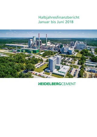 Halbjahresfinanzbericht
Januar bis Juni 2018
 