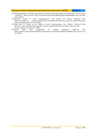 Ethical Implications of Artificial Intelligence (AI) in Religion | PDF