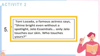 A C T I V I T Y 2
5.
 