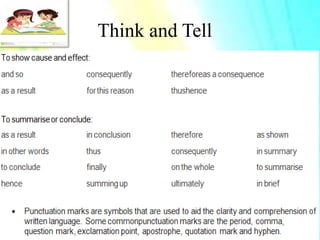 Think and Tell
 