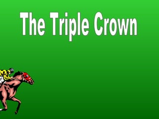Cover page The Triple Crown 