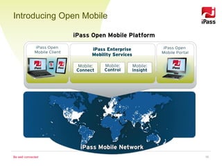 Introducing Open Mobile




Be well connected         16
 