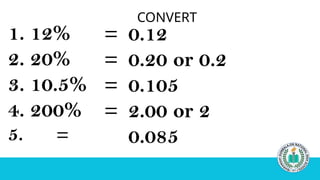 Simple and Compound Interest - General Mathematics | PPTX