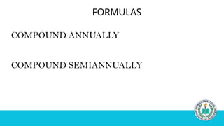 Simple and Compound Interest - General Mathematics | PPTX