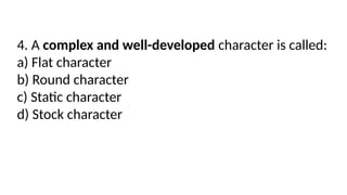 Comprehensive Guide to Literary Characters: Types and Traits Explained ...