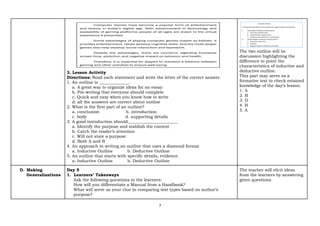 English 6_Lesson 2_Week 2 lesson exemplar | PDF