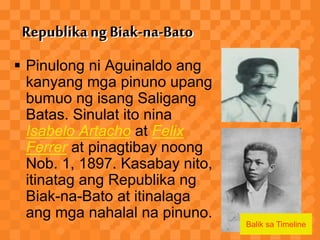 Isabelo Atacho Q2 lesson 12 kalayaan mula sa espanya | PPTX