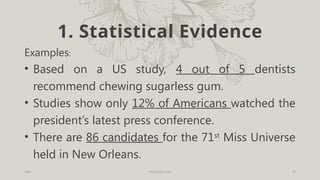 Q2 Lesson 2 Determining Textual Evidence and its Types.pptx