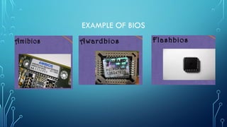 EXAMPLE OF BIOS
 