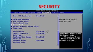 SECURITY
 