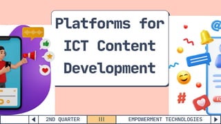 Creating Ict Content Q2_Lesson 7_Online Platforms for ICT Content Development.pdf