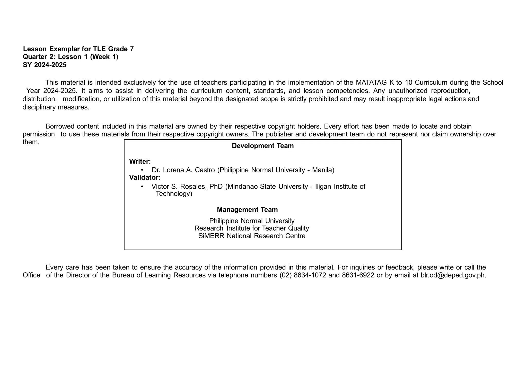 Q2_LE_TLE 7_Lesson 1_Week 1.pptx abcdefghijklmnopqrstuvwxyz | PPTX