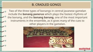 Panerus Instruments Exploring Panay Bukidnon Bamboo Instruments and Indonesian Gamelan ...