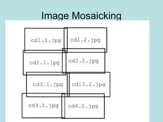 Image Mosaicking
 