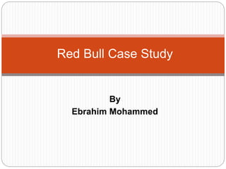 Red Bull Case Study | PPTX