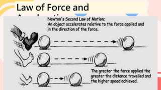 Law of Force and
Acceleration
 