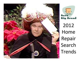 2012	
  
Home	
  
Repair	
  
Search	
  
Trends	
  
 
