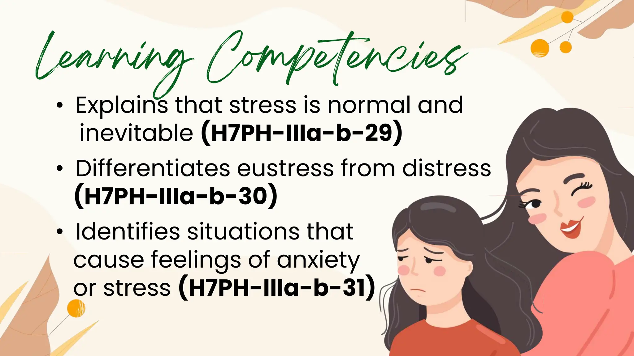 Q3 - Health 7 Eustress vs Distress Lesson 2 | PPTX