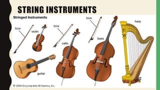 STRING INSTRUMENTS
 