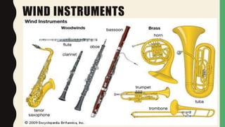 WIND INSTRUMENTS
 