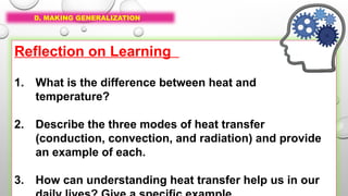 SCIENCE grade 7 topic heat and temperature | PPTX