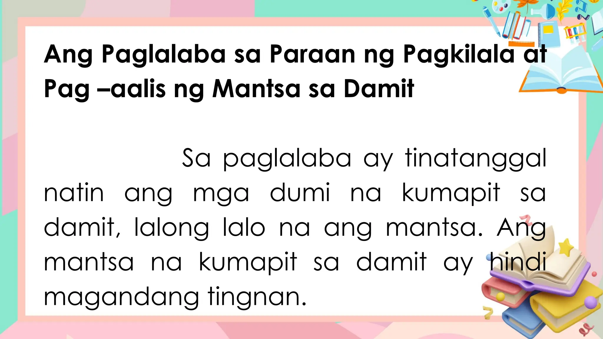 QUARTER 3, WEEK 3, EPP LESSON/ PRESENTATION | PPTX