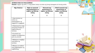 QUARTER 3, WEEK 3, MAPEH LESSON/PRESENATION
