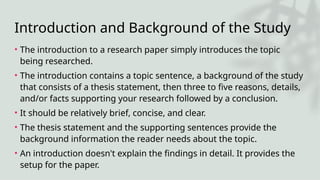 Comprehensive Guide to Writing Chapter 1: The Problem and Its ...