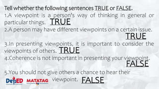 Coherent Way Q3-W4-D2-COHERENCE.powerpoint presentation | PPTX