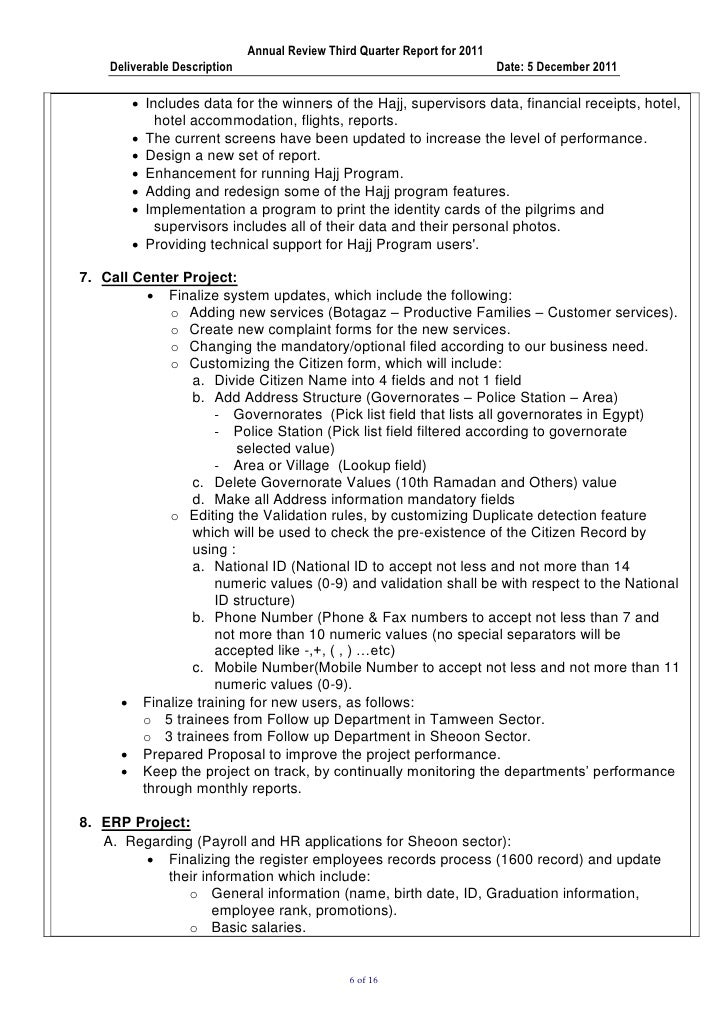q3 2011 progress report moss