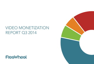 VIDEO MONETIZATION
REPORT Q3 2014
 