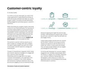 Customer Experience and Loyalty | PDF