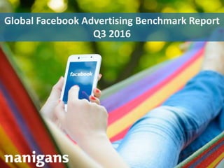 Advertising Automation Software
Global Facebook Advertising Benchmark Report
Q3 2016
 