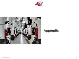 © QTS. All Rights Reserved. 14
Appendix
 