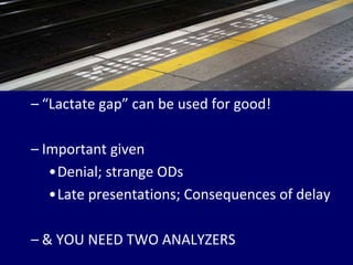 Lactate in Critical Care: Mind the Gap!