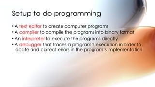 Intro-to-Programming powerpoint pdf file | PPTX