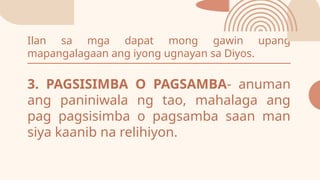 Kwarter 3 - Aralin 1: Ang Dakilang Pagmamahal ng Diyos | PPTX