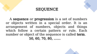 Q3M4_1_Sequence and Patterns and its examples | PPTX