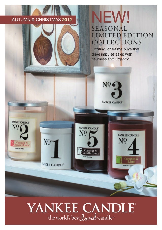 Yankee Candles Brochure for 2012
