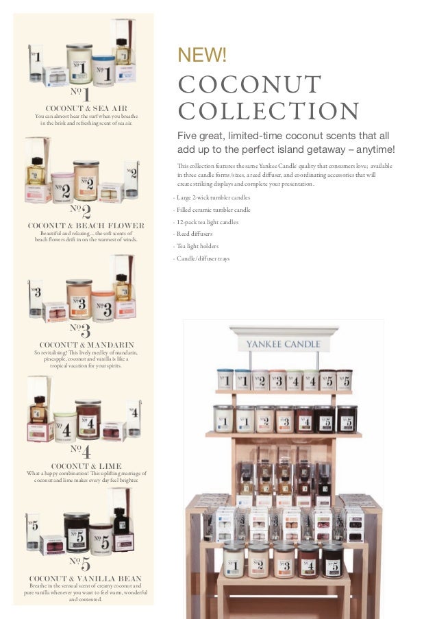 Yankee Candles Brochure for 2012
