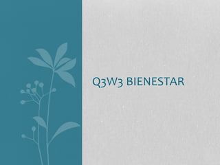 Q3W3 BIENESTAR
 