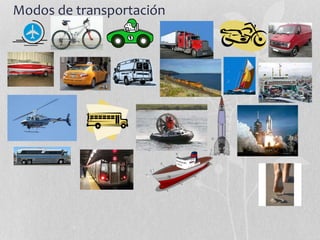 Modos de transportación
 