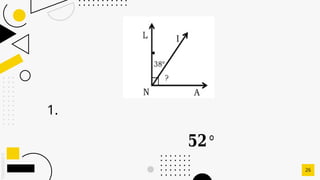 SLIDESMANIA.C
26
1.
𝟓𝟐°
 