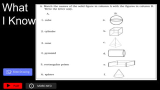What
I Know
PLAY i MORE INFO
 