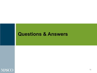 Questions & Answers




                      18
 