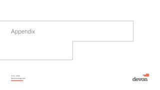 NYSE: DVN
devonenergy.com
Appendix
 