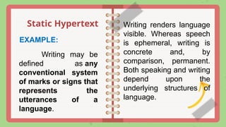Week 2.Identifying Hypertext: Group Activity | PPTX