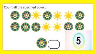 Count all the specified object.
 